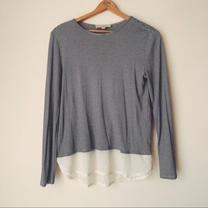 LOFT striped long sleeve